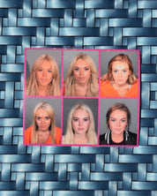 Lindsay Lohan Mugshots Y2K Sticker