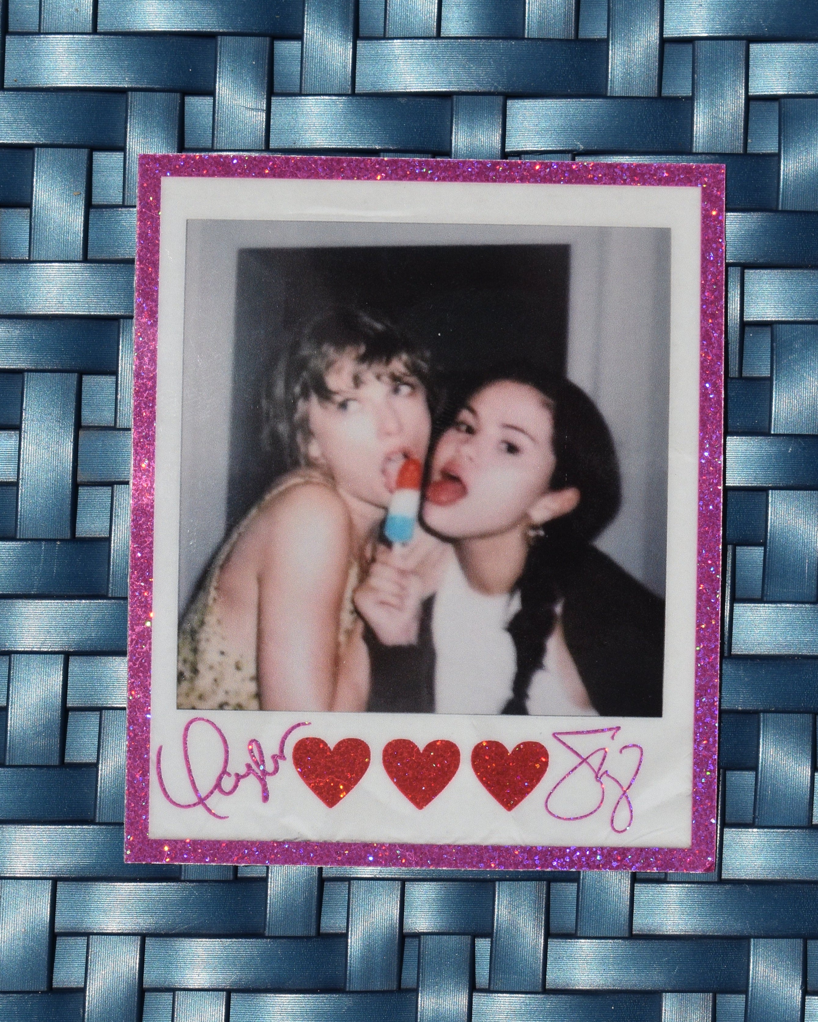 Taylor & Selena Polaroid Sticker