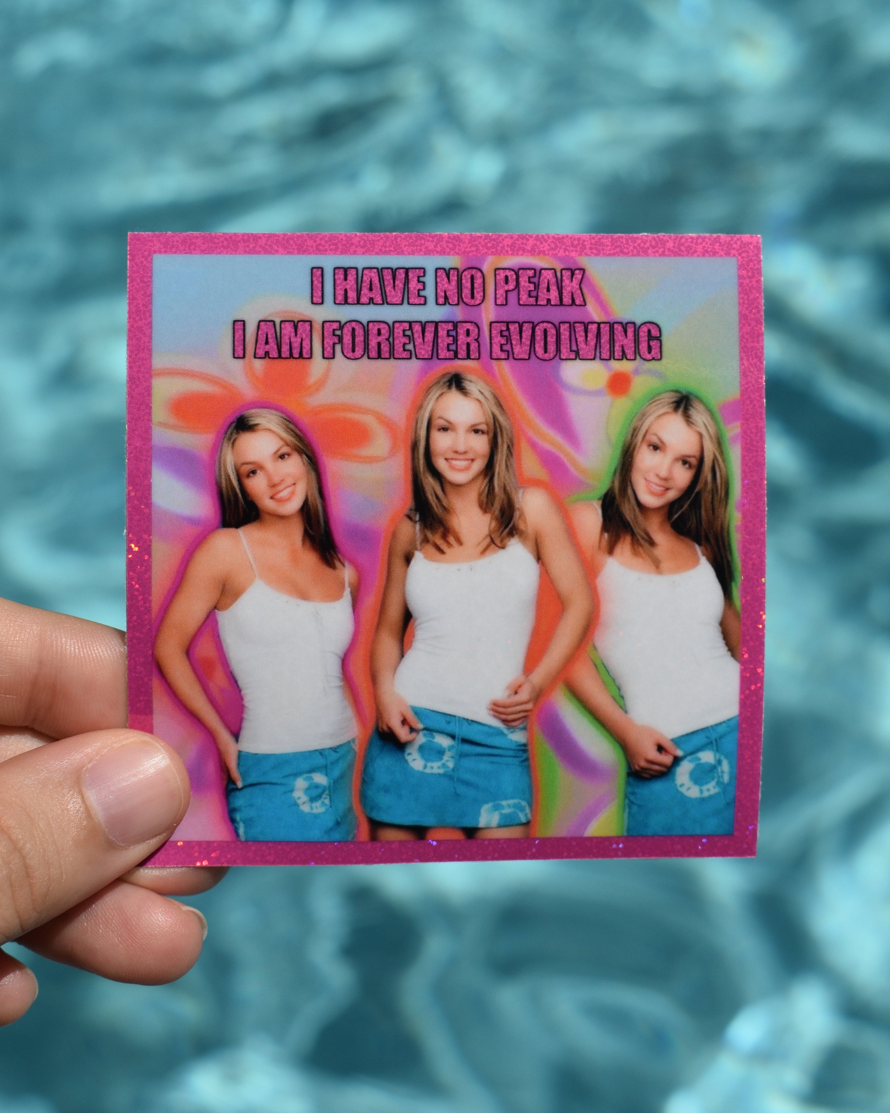Y2K Britney Spears meme Sticker