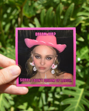 Lily-Rose Depp meme Sticker