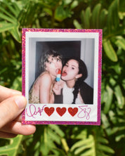Taylor & Selena Polaroid Sticker
