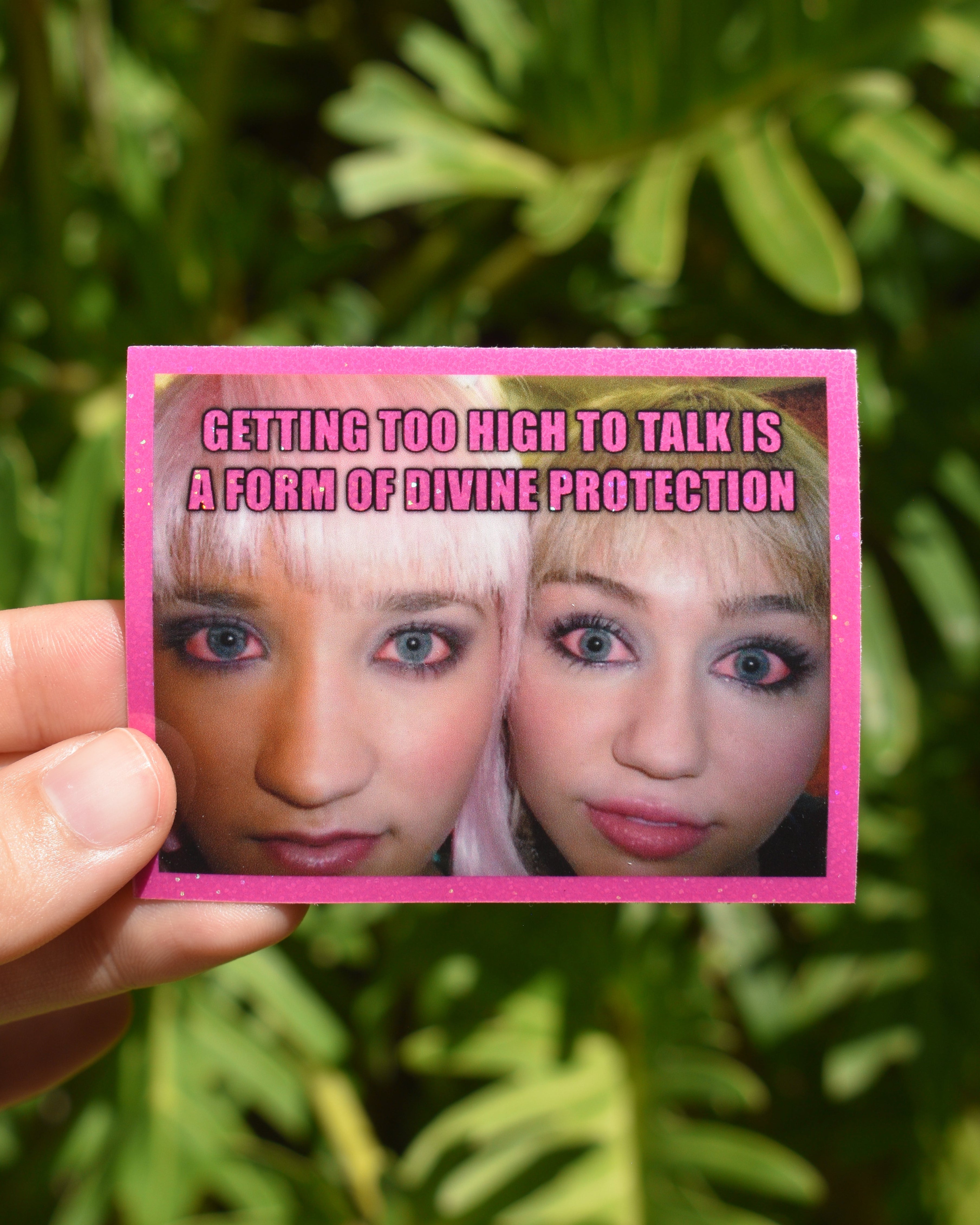 Hannah Montana meme Sticker