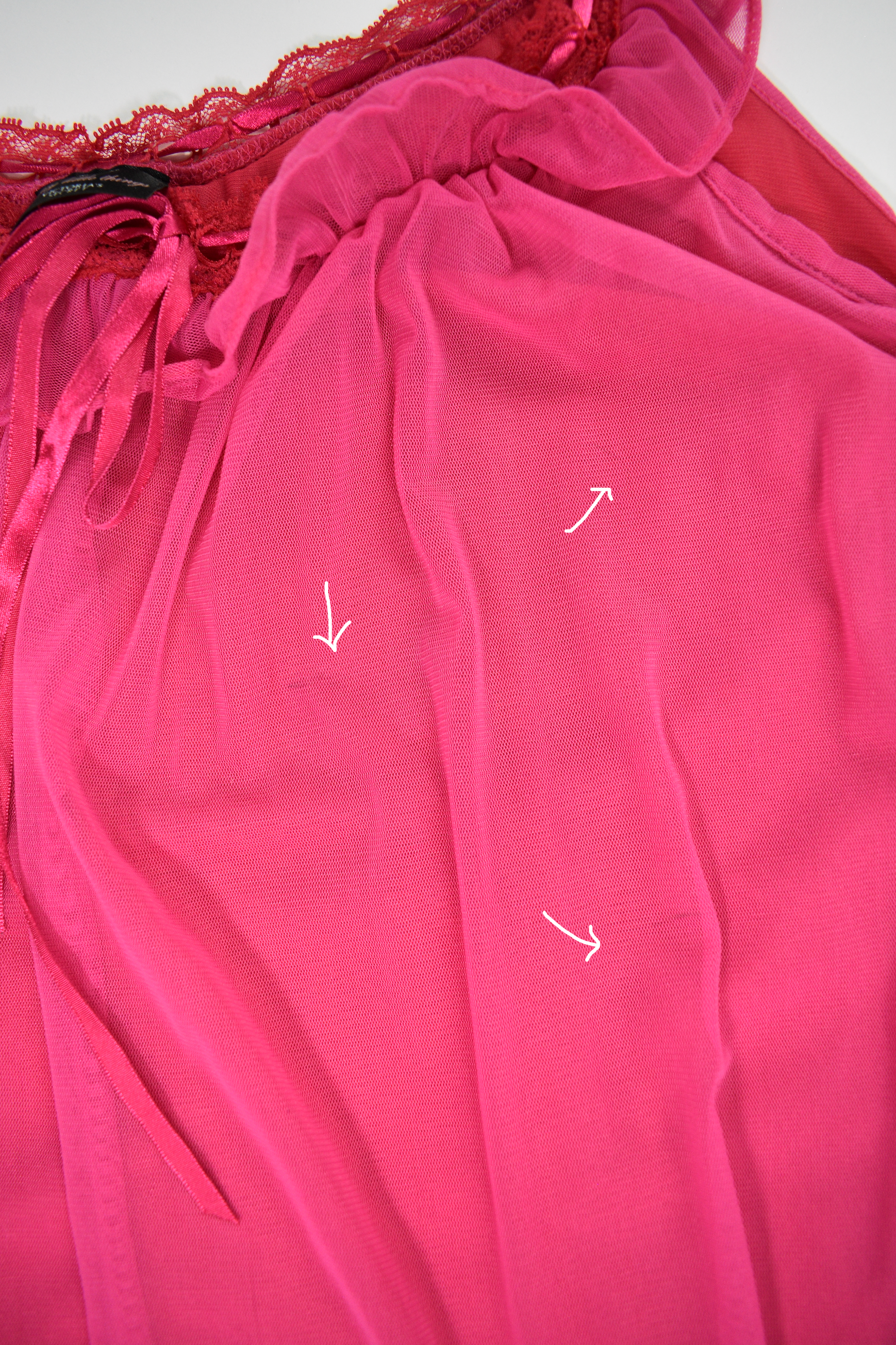 Pink Victoria's Secret Babydoll Top